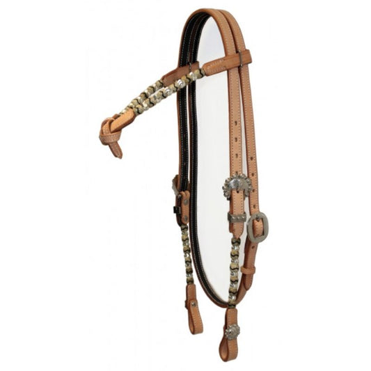 "SN Tack" Kopfstück - Fut. Stirnband - Show - HS017