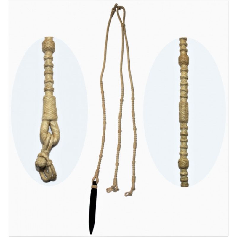 CE Romal Reins - Rawhide - Natur