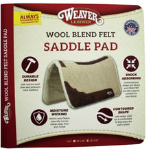 WEAVER Contoured Wool Felt Pad – Merino Fleece Liner - 32 x 32´´ – 1´´ (35-9329)