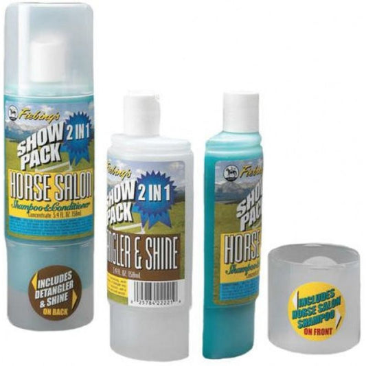 Fiebing's Equine Grooming Show Pack - 5.4oz each
