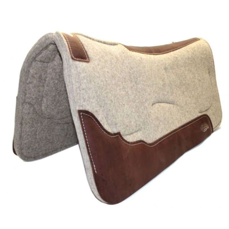 WEAVER Contoured Wool Felt GEL Pad – 31 x 32´´ – 1´´ - Wool Felt Bottom (35-9331)