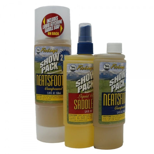 Fiebing's Leather Care Show Pack - 5.4oz each
