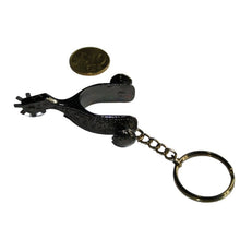 Schlüsselanhänger- Mini-Sporen - BLACK- #30671K