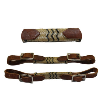 "EE Tack" Kinnriemen Harness - RAWHIDE