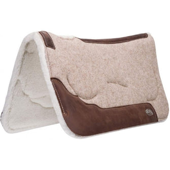 "WEAVER" - Gel Contoured Wool Blend Felt Saddle Pad - 32 x 32 x 1'' - 35-9333