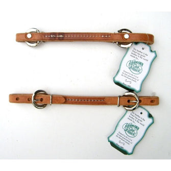 "BCL" Straight Leather Curb Strap - Genäht – Herman Oak Leather - tack24