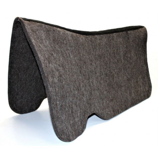 Mustang Filzunterlage - Grey Wool - CONTOURED" - 1/2" - #1479