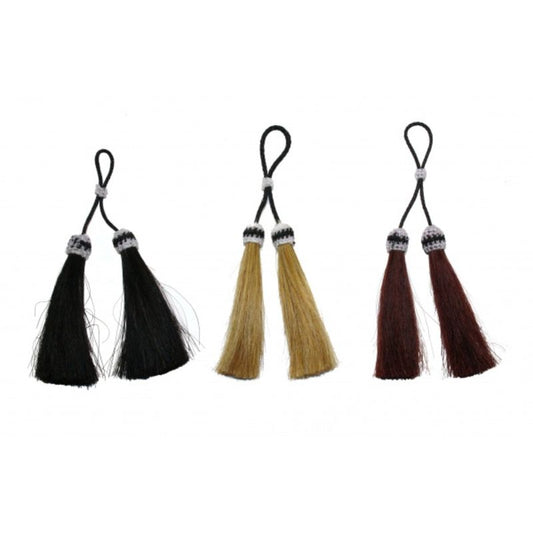 Horse Hair Tassel - DOPPELT / Double - verschiedene Farben