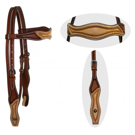 EE Tack Kopfstück - Two Tone Set - E-101