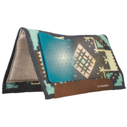 WEAVER - Synergy® Flex Contour Performance Pad – 33/38 – Wool Felt – Red / Brown - 36002-6162-387
