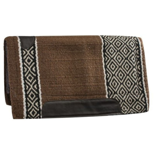 36´´ x 34´´ Show Pad - Diamond Design - #6207 - Brown / Cream