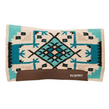 WEAVER - Synergy® Flex Contour Performance Pad – 33/38 – Wool Felt – CREAM / TURQUOISE - 36002-6162-330