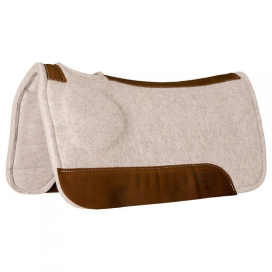 Mustang Poron XRD Tan Wool Correct Fit Pad - 32´´ x 31´´ - 1´´ - 1760