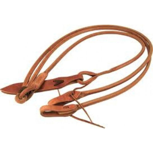 Romal Reins - Premium Harness Leather - Round