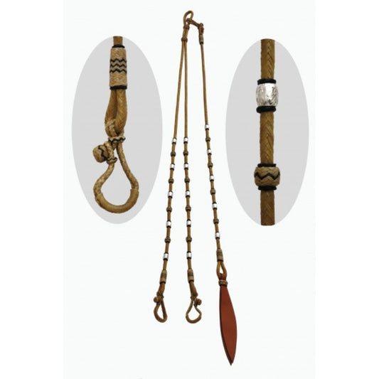 Romal Reins - Rawhide - Silver Ball's