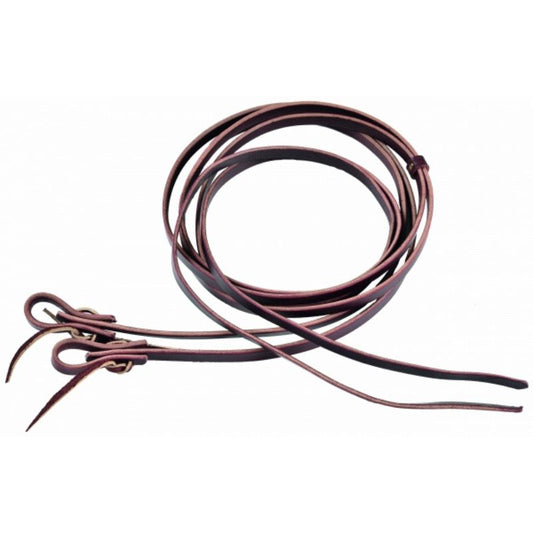"BCL" Herman Oak Heavy Waterloop Reins – 8 ft x 5/8´´ - OILED - tack24