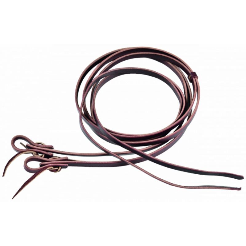 "BCL" Herman Oak Heavy Waterloop Reins – 8 ft x 1/2´´ - OILED - tack24
