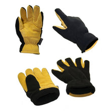 MAJESTIC Handschuhe WINTER DEER - Deerskin & Fleece mit Heatlock Lining - #1664