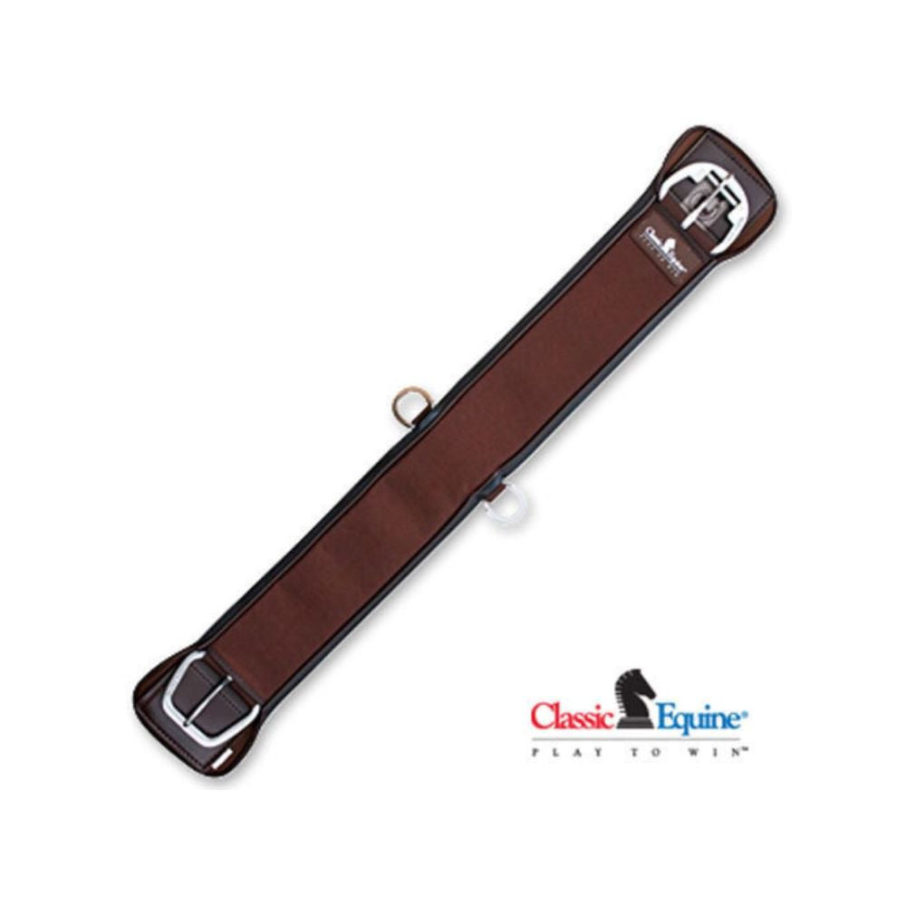 Bauchgurt Featherflex Braun Classic Equine