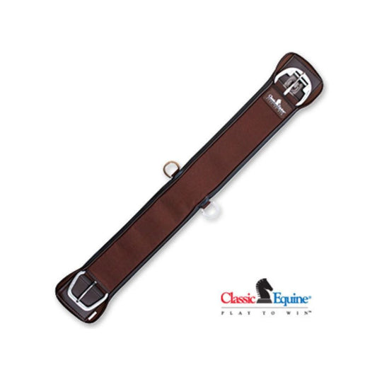 Bauchgurt Featherflex Braun Classic Equine