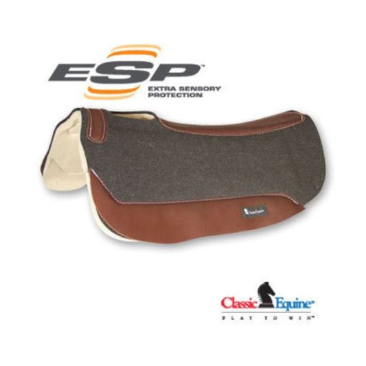 Classic Equine Felt Top Esp Pad Round